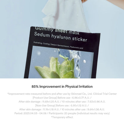 ABIB - GUMMY SHEET MASK SEDUM HYALURON