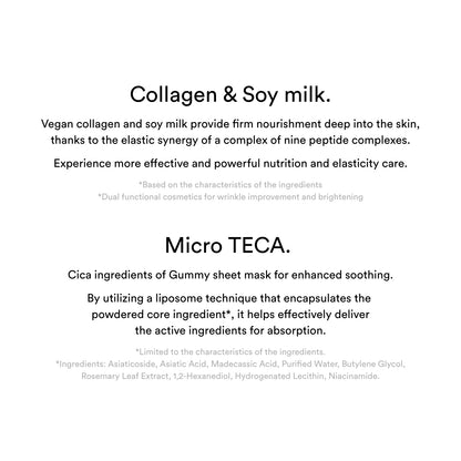 ABIB - GUMMY SHEET MASK COLLAGEN STICKER