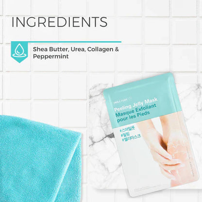 SMILE FOOT PEELING JELLY MASK