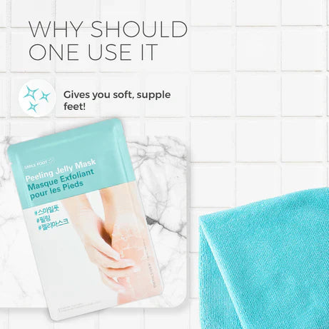 SMILE FOOT PEELING JELLY MASK