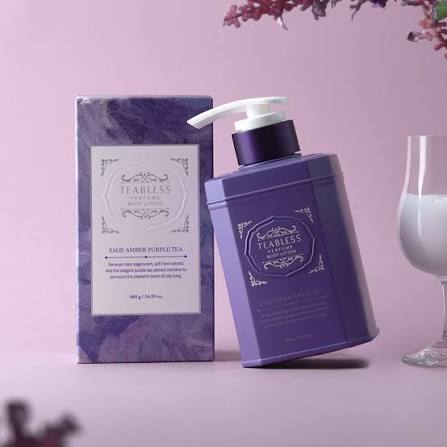 TEABLESS - SAGE AMBER PURPLE TEA BODY LOTION