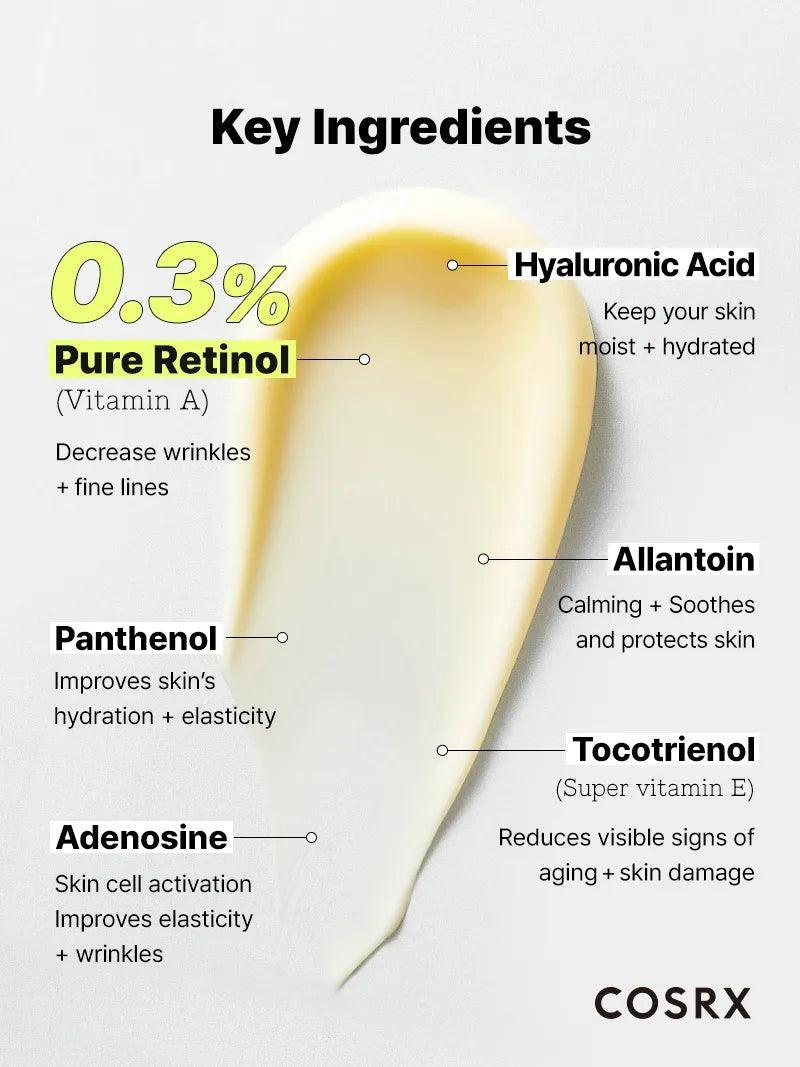 COSRX - THE RETINOL 0.3 CREAM