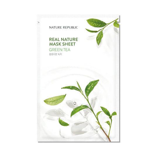 REAL NATURE - MASK SHEET "GREEN TEA"