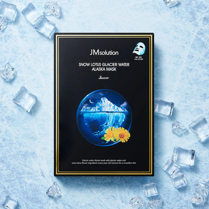 SNOW LOTUS GLACIER WATER ALASKA MASK SNOW