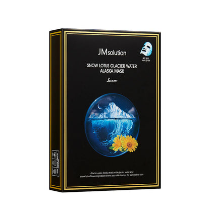 SNOW LOTUS GLACIER WATER ALASKA MASK SNOW