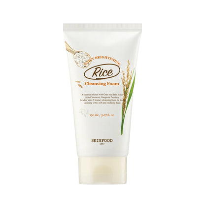 SKINFOOD - RICE DAILY BRIGHTENING CLEANSING FOAM