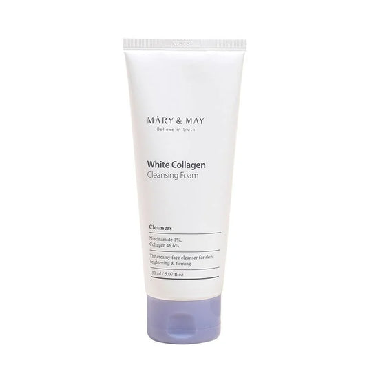 MARY & MAY - WHITE COLLAGEN CLEANSING FOAM