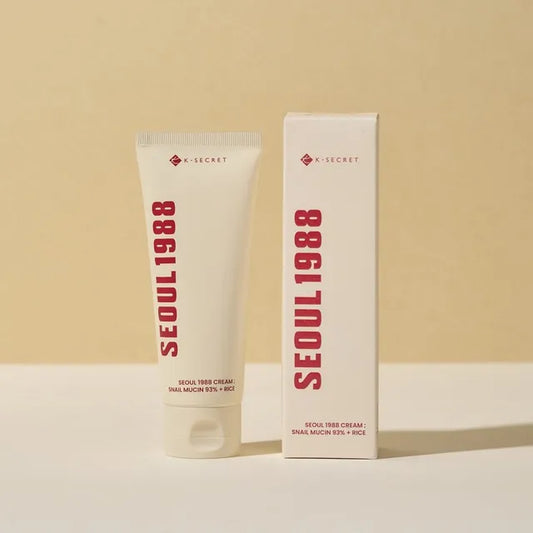 K-SECRET - SEOUL 1988 : SNAIL MUCIN 93% + RICE CREAM