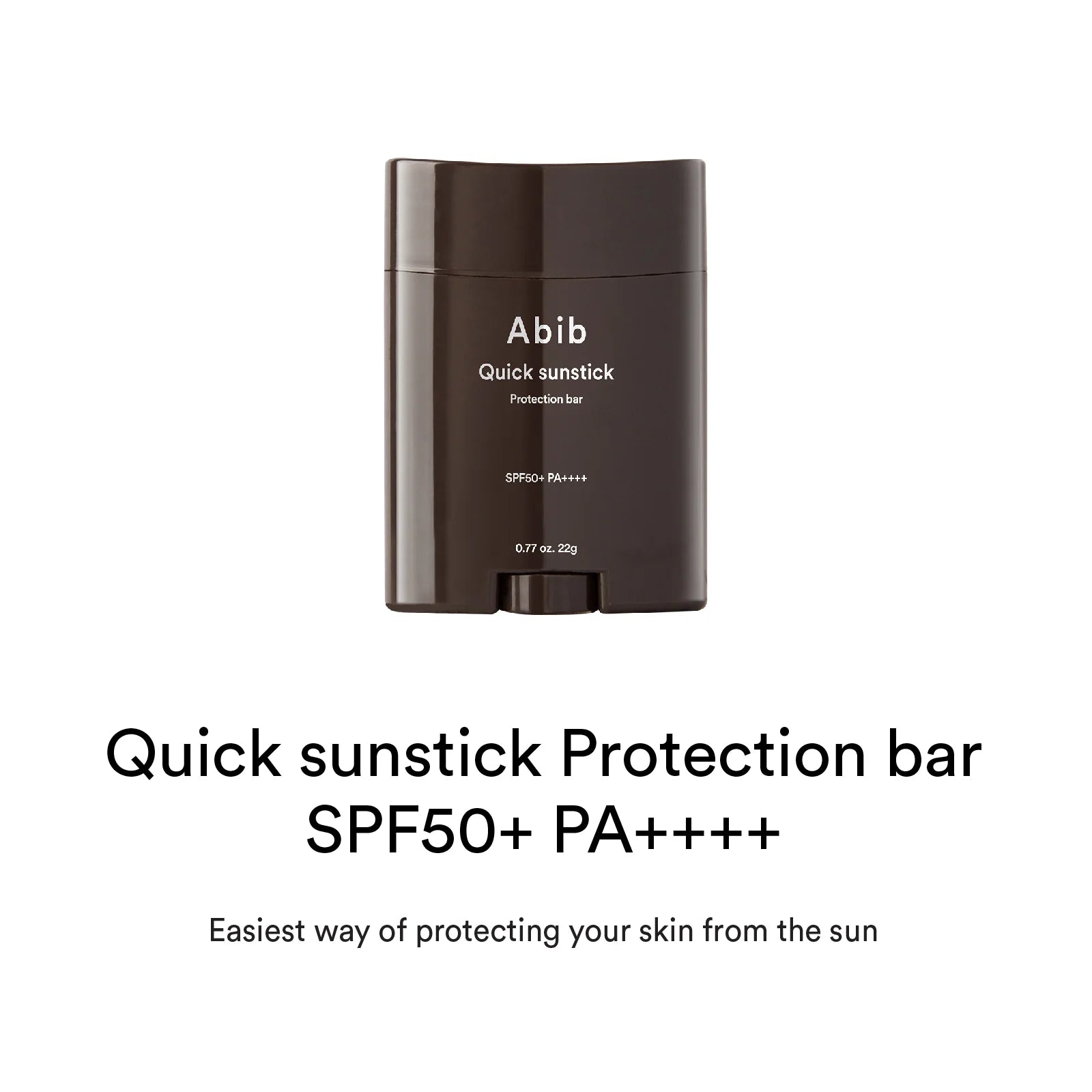 Abib Quick Stick Protection Bar, soin pratique pour protéger la peau en toute circonstance, en vente chez Sakura Bloom.