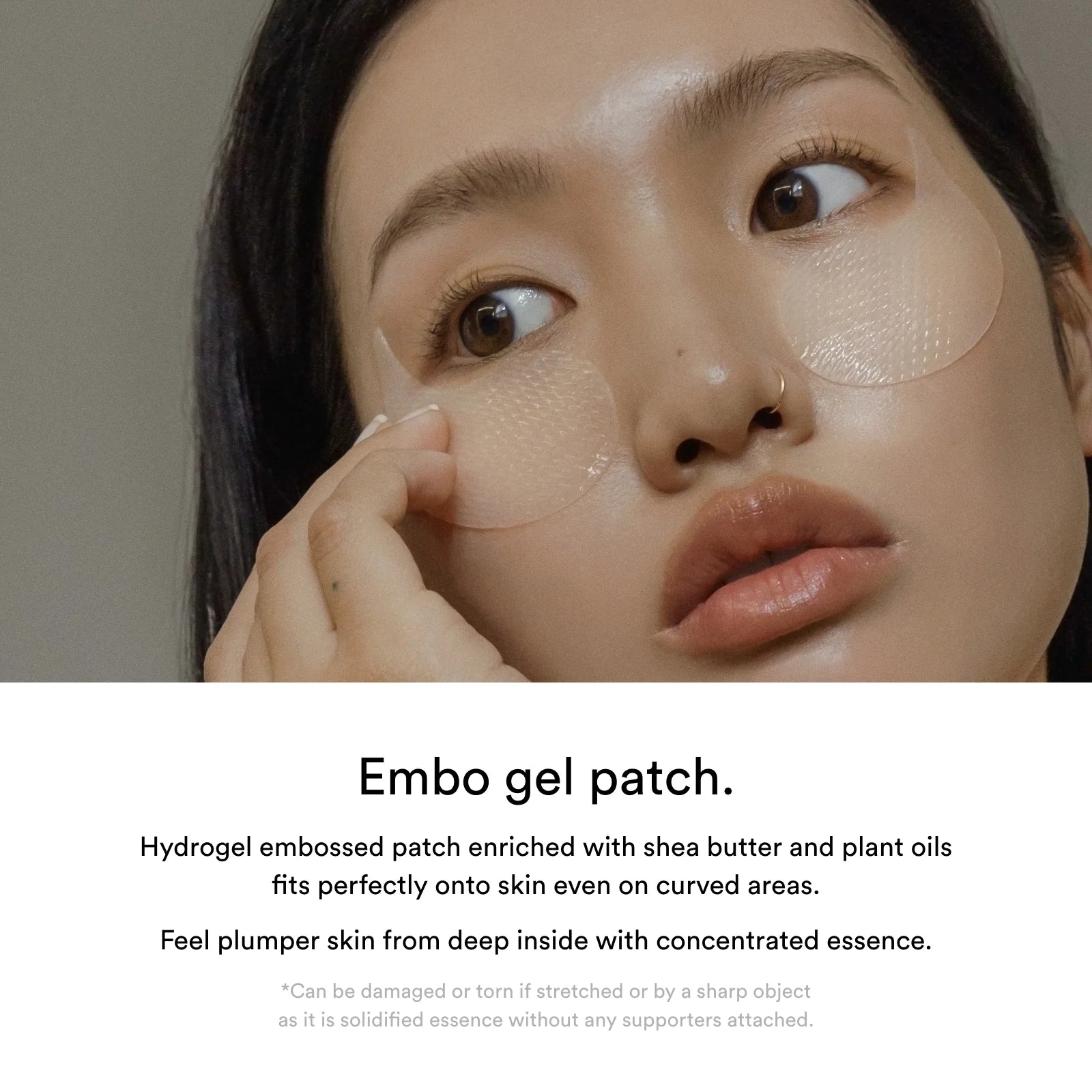 Soin contour des yeux Abib Collagen Eye Patch pour une peau apaisée et hydratée, disponible à Sakura Bloom K-Beauty shop à Morges.