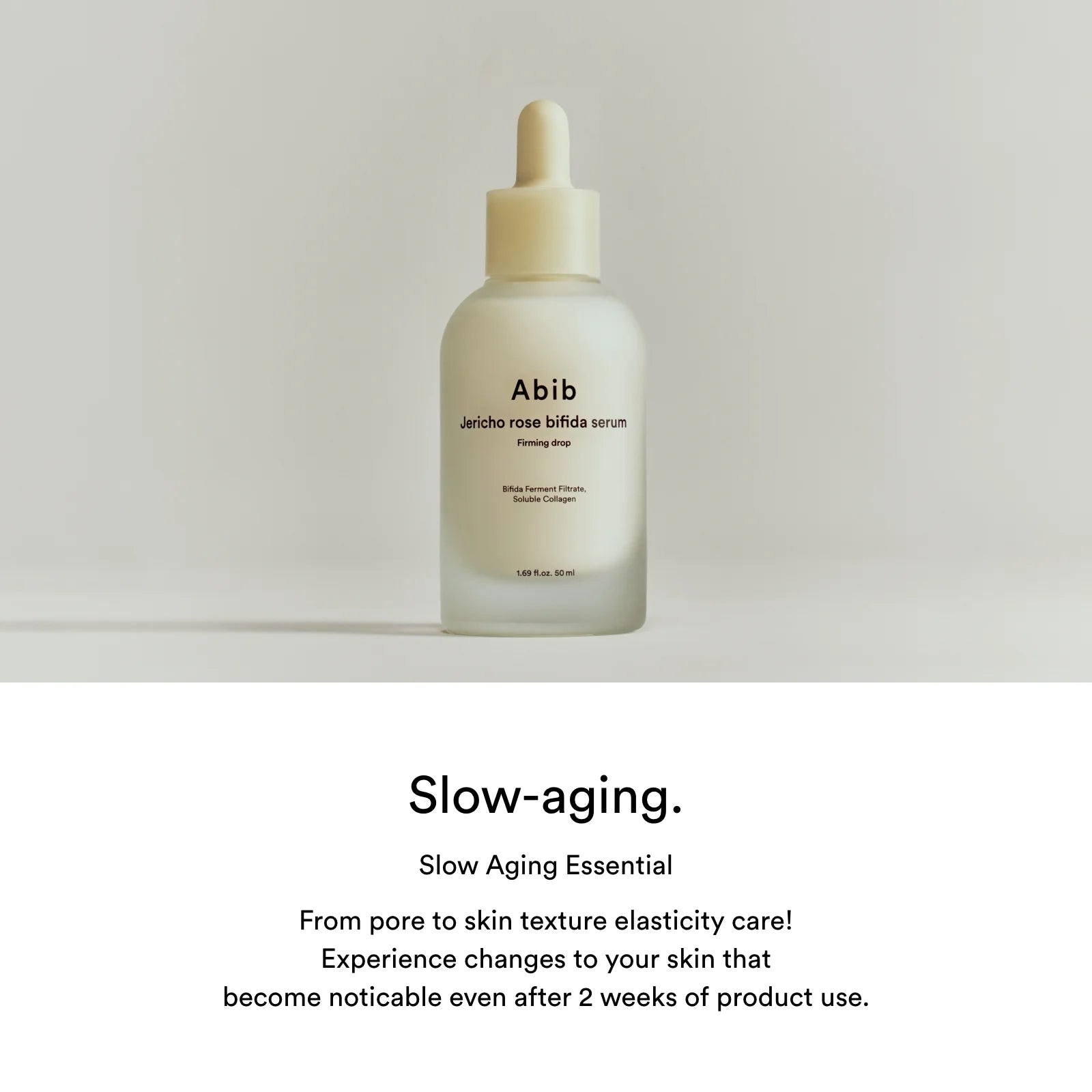 Abib Jericho Rose Bifida Serum, soin anti-âge et hydratant pour restaurer la barrière cutanée, en vente à Morges.