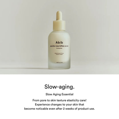 Abib Jericho Rose Bifida Serum, soin anti-âge et hydratant pour restaurer la barrière cutanée, en vente à Morges.
