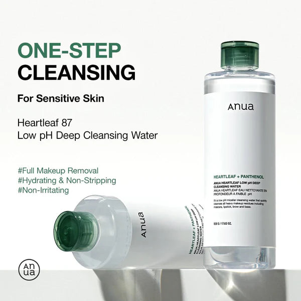 ANUA - HEARLEAF LOW PH DEEP CLEANSING WATER
