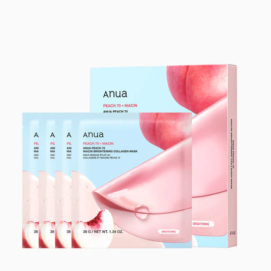 ANUA - PEACH 70 + NIACIN BRIGHTENNING COLLAGEN MASK
