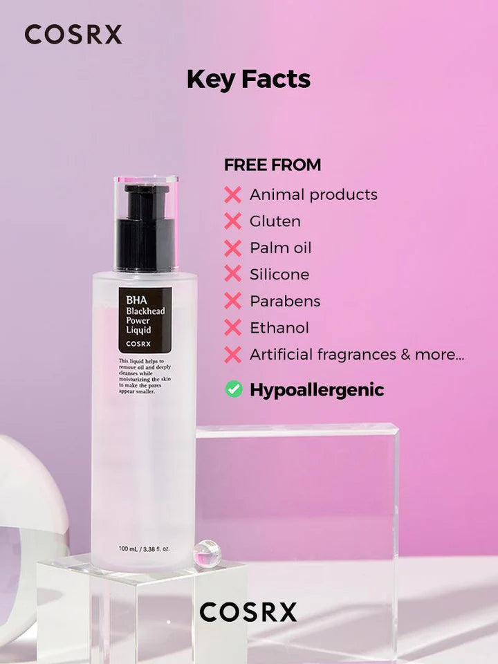 Liquide purifiant qui combat les imperfections et préserve la santé de la peau.
