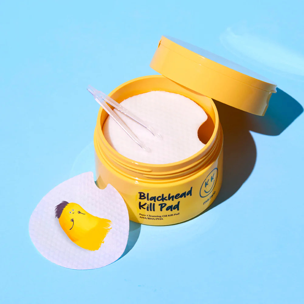 Pads anti-points noirs enrichis en ingrédients apaisants et purifiants.