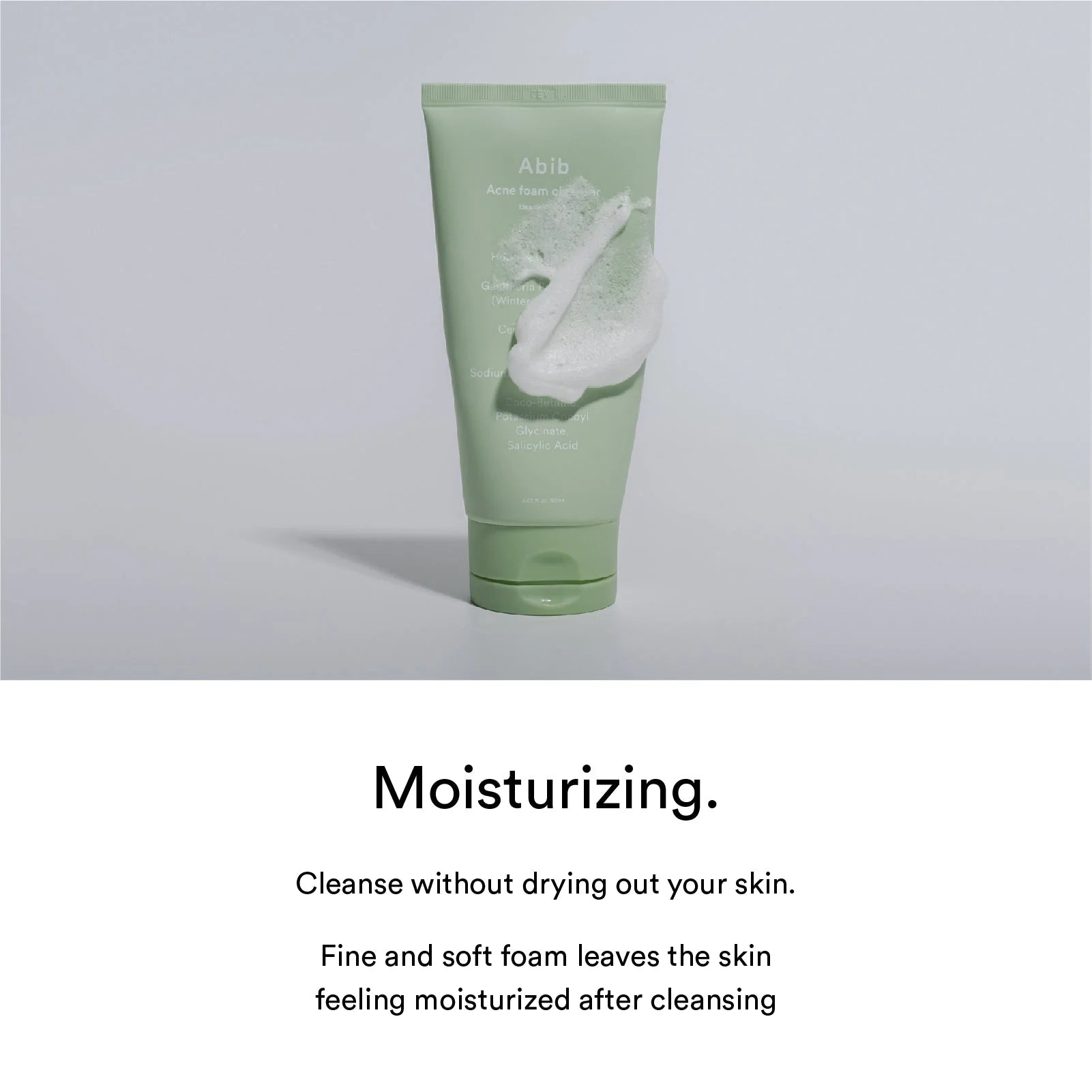 Anti-acne cleansing foam.