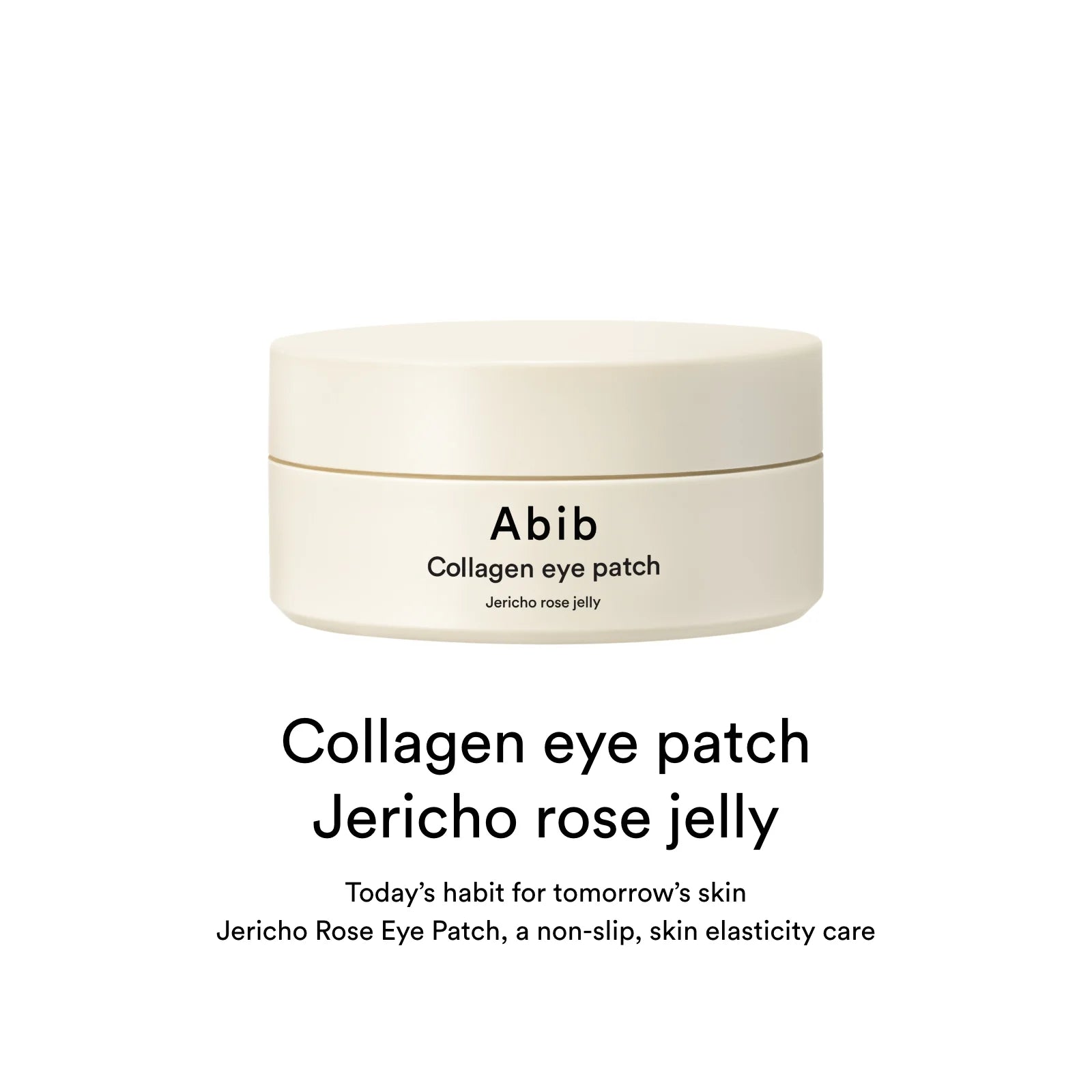 Abib Collagen Eye Patch, soin anti-rides et hydratant pour les yeux, disponible à Morges.