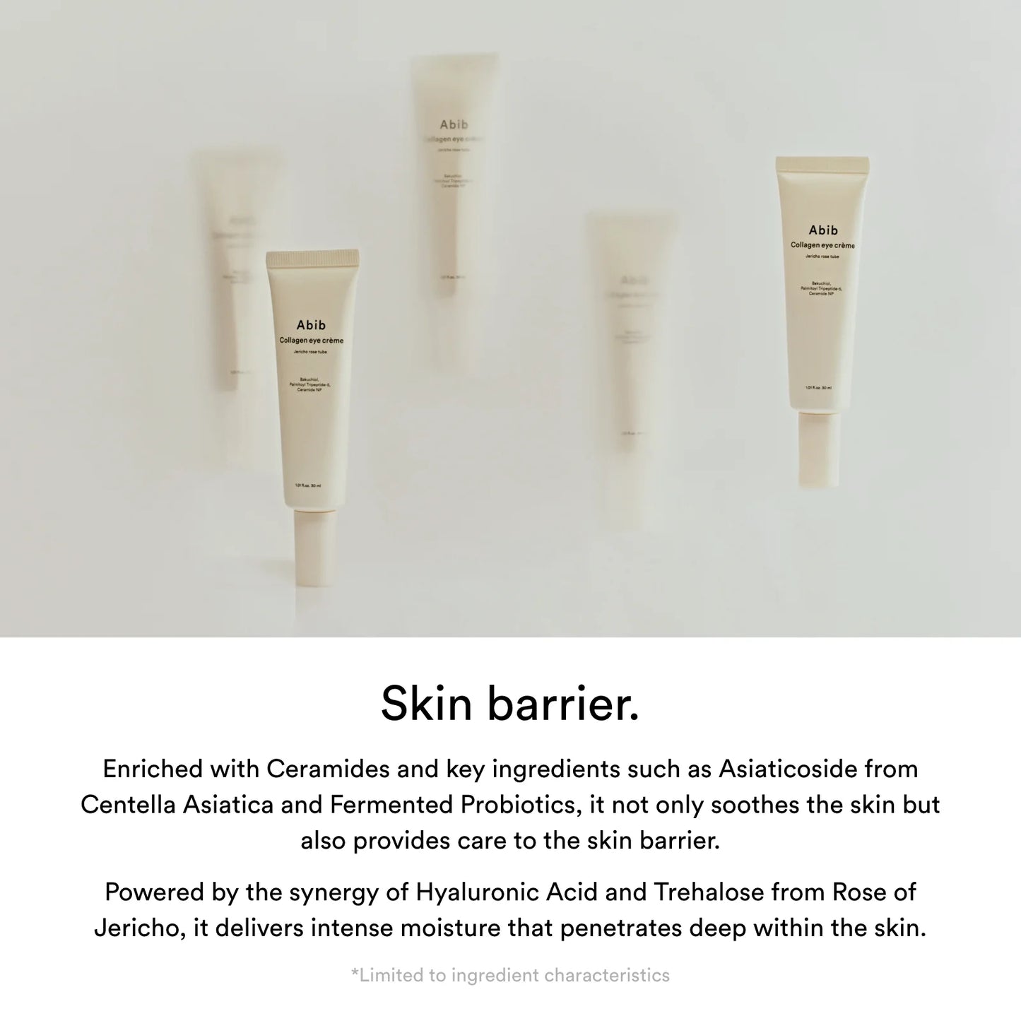 Découvrez un soin ciblé pour les yeux avec Abib Collagen Eye Cream, chez Sakura Bloom.