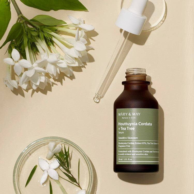 MARY & MAY - HOUTTUYNIA CORDATA + TEA TREE SERUM
