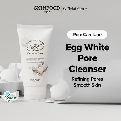 SKINFOOD - EGG WHITE PERFECT PORE CLEANSING FOAM