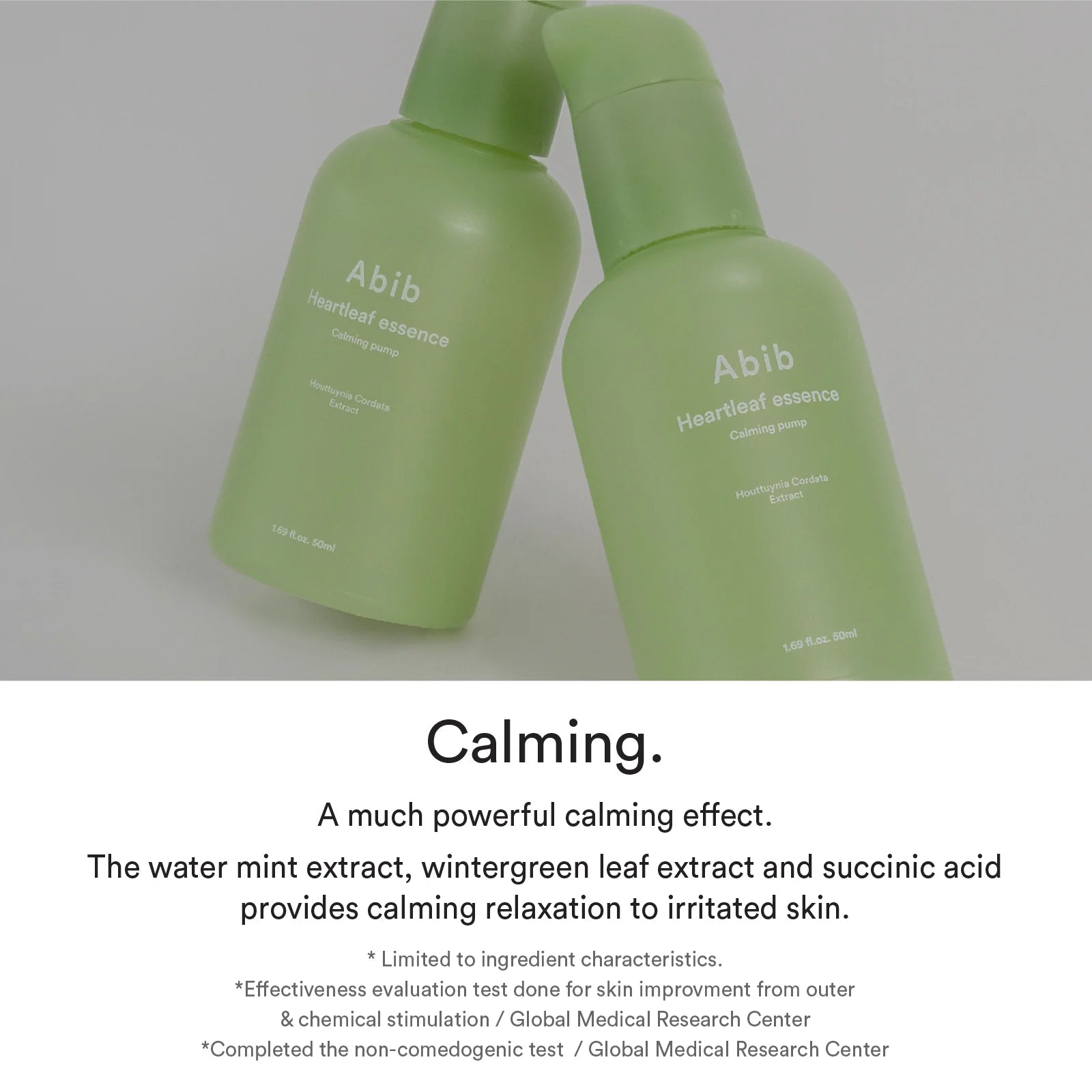 Abib Heartleaf Essence, soin léger et nourrissant pour une peau éclatante, en vente à Sakura Bloom