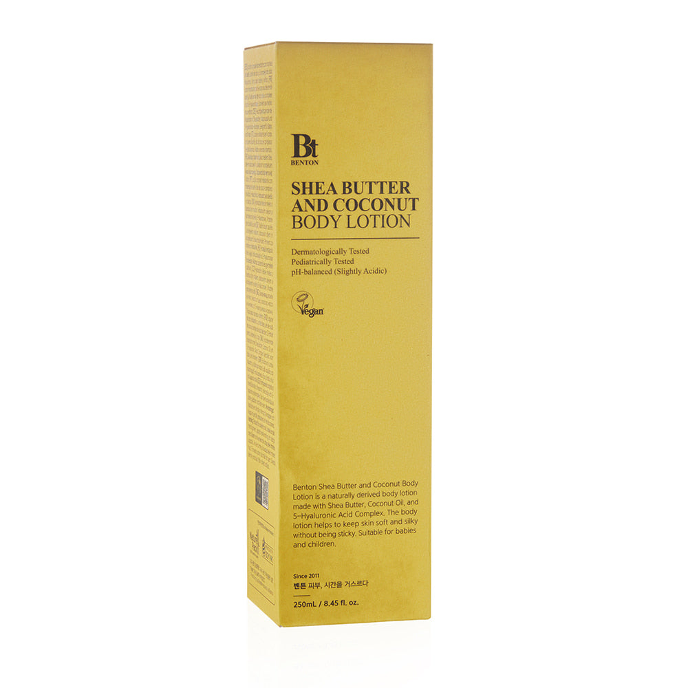 SHEA BUTTER AND COCONUT BODY LOTION
