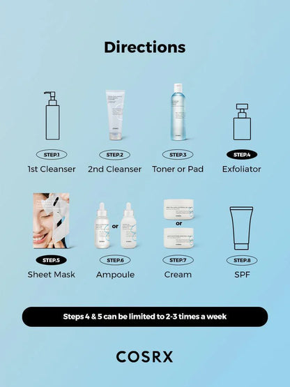 COSRX - TRIPLE HYALURONIQUE MOISTURIZING AMPOULE