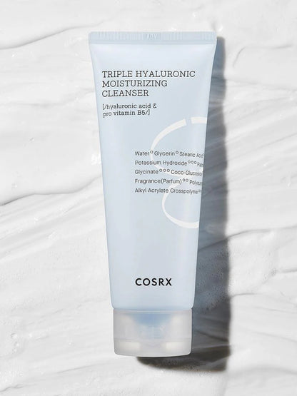 COSRX - TRIPLE HYALURONIQUE MOISTURIZING CLEANSER