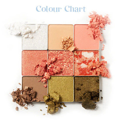UNLEASHIA - GLITTERPEDIA EYE PALETTE  Nº6 ALL OF CITRUS
