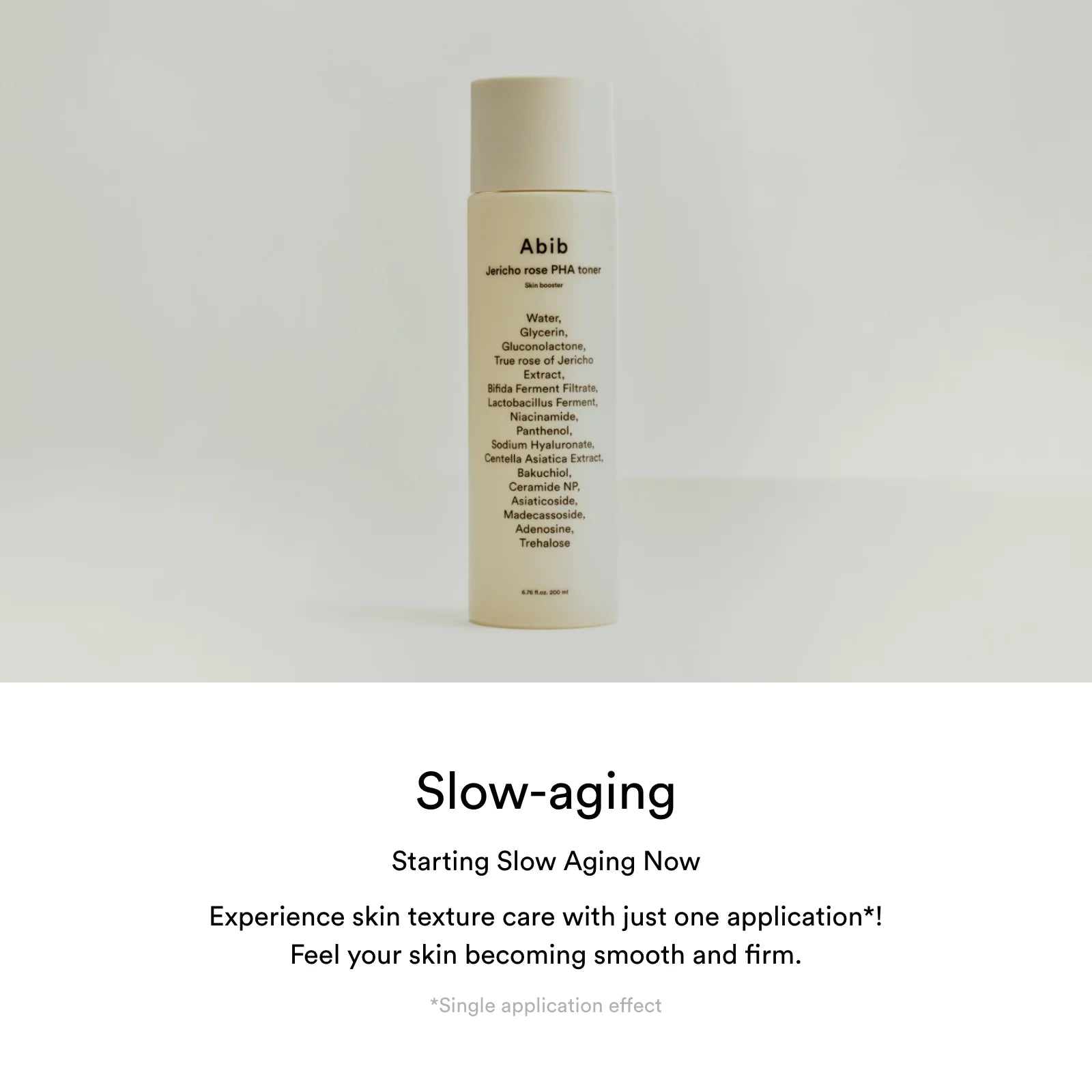 Tonique Abib Jericho Rose, parfait pour les peaux sensibles et sèches, disponible à Sakura Bloom à Morges.