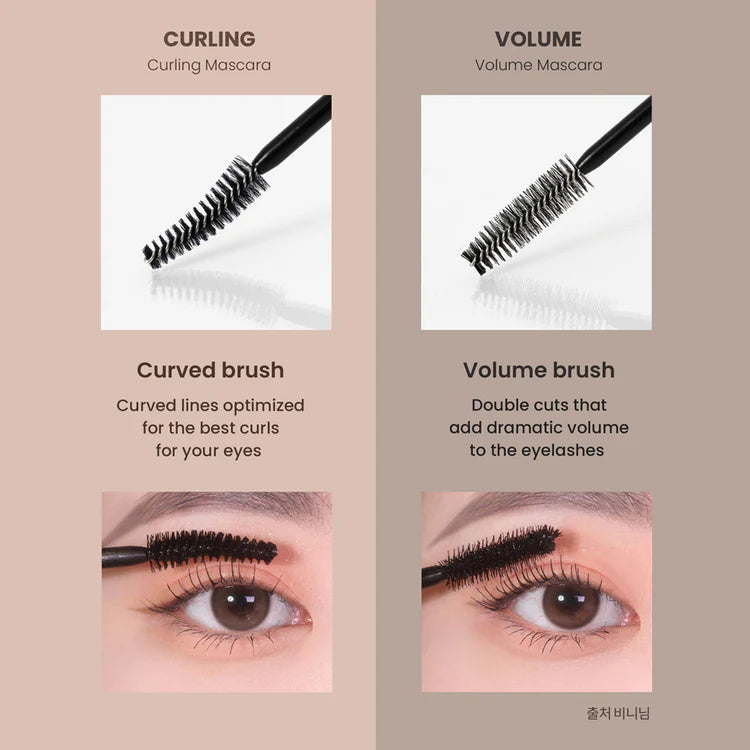 HEIMISH - DAILISM SMUDGE STOP MASCARA - BROWN VOLUME