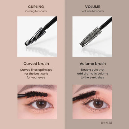HEIMISH - DAILISM SMUDGE STOP MASCARA - BROWN VOLUME