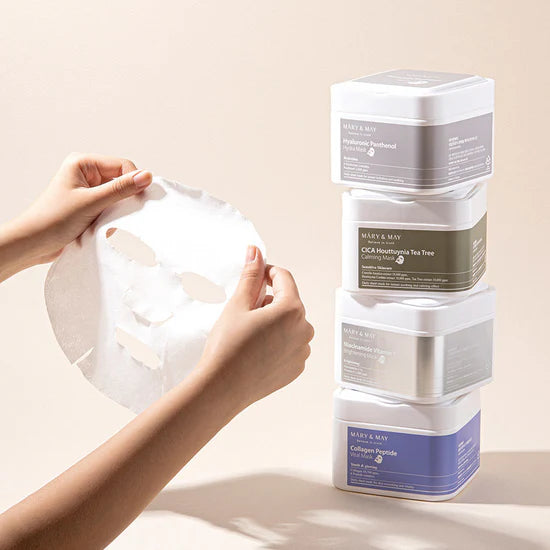 MARY & MAY - HYALURONIC PANTHENOL HYDRA MASK