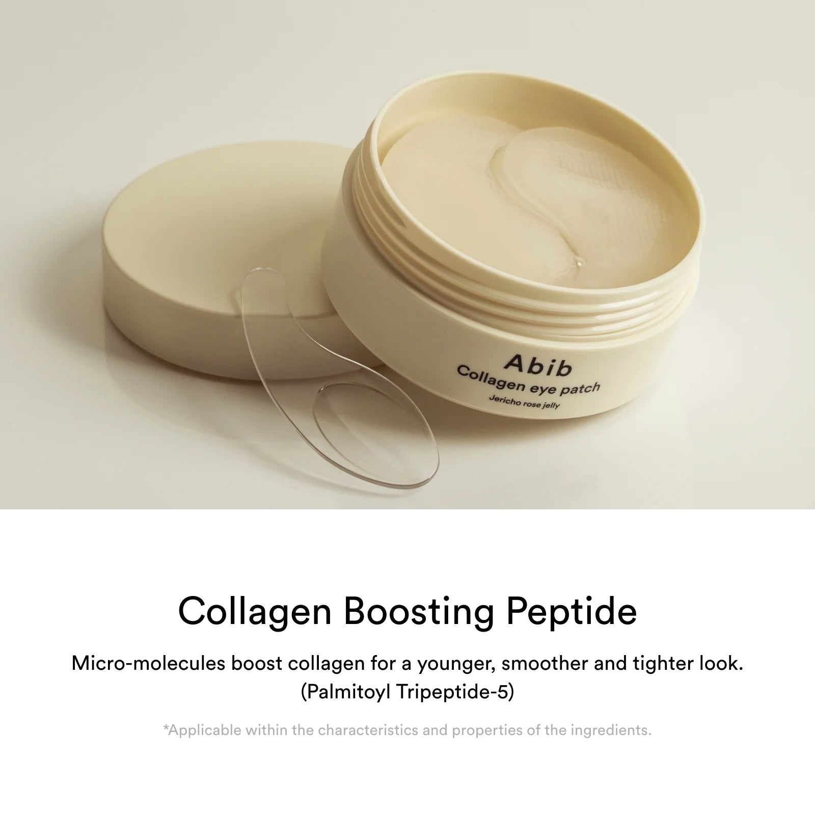 "Patch hydratant et raffermissant Abib Collagen Eye Patch à découvrir à Sakura Bloom."