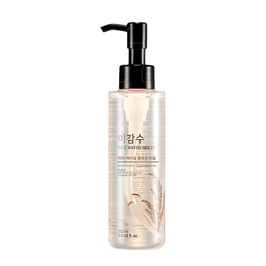 THE FACE SHOP - RICE WATER BRIGHT - RICH CLEANSING OIL