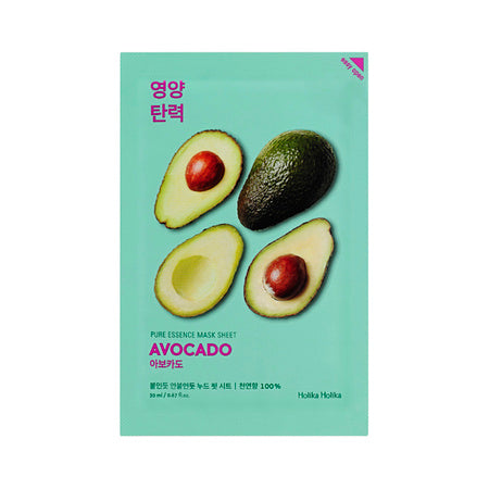 HOLIKAHOLIKA - PURE ESSENCE MASK SHEET AVOCADO