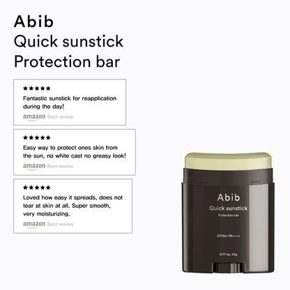 Barre de protection Abib Quick Stick pour hydrater et protéger rapidement votre peau, en exclusivité à Morges.