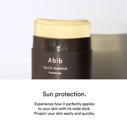 Stick protecteur Abib Quick Stick, idéal pour une protection quotidienne et ciblée, disponible à Sakura Bloom.