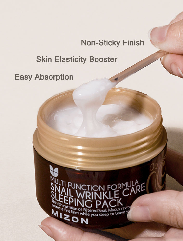 MIZON - SNAIL WRINKLE CARE SLEEPING PACK