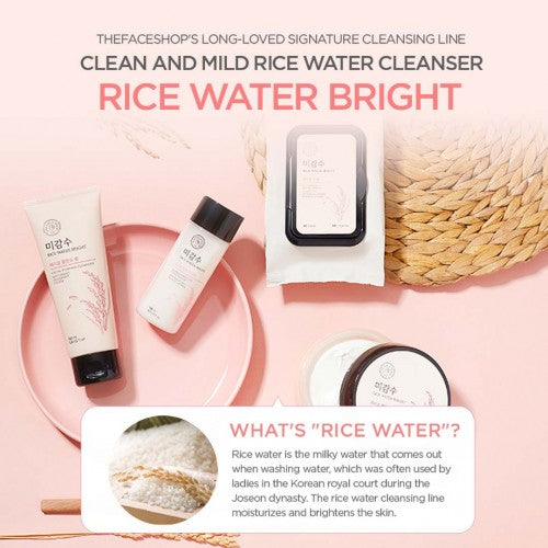THE FACE SHOP - RICE WATER BRIGHT MAKEUP REMOVER